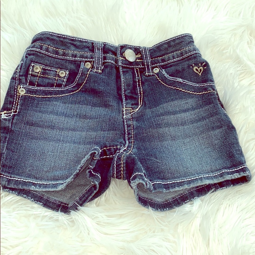 Justice jeans shorts
